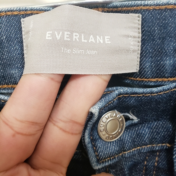 Everlane Men's The Slim Jean Size 30x32 Blue - Picture 6 of 9